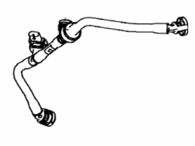 Toyota 23826-WAA09 Hose,  Fuel Vapor Feed,  No.4