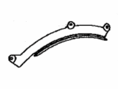 Toyota 75606-WAA01 Moulding, Quarter, Outside Driver Side