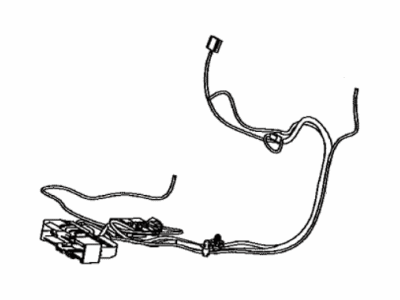 Toyota 82191-WAA02 Wire,  Front Seat,  RH