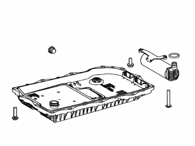 Toyota 35106-WAA05 PAN SUB-ASSY, TRANSM