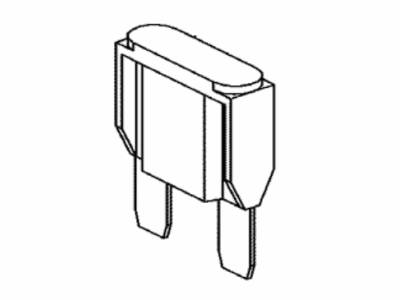 Toyota 90118-WA782 Fuse,  Fuse Block