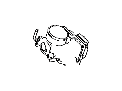 Toyota 22030-0H030 Body Assy,  Throttle W/Throttle Position Sensor