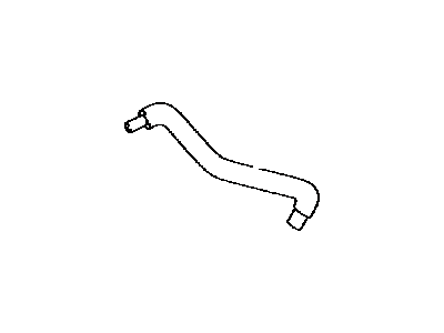 Toyota 12262-37020 Hose,  Ventilation,  NO.2