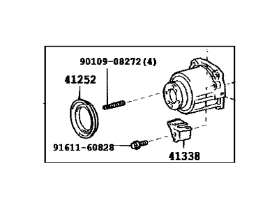 Toyota 41303-68010 Coupling Sub-Assy,  Electro Magnetic Control