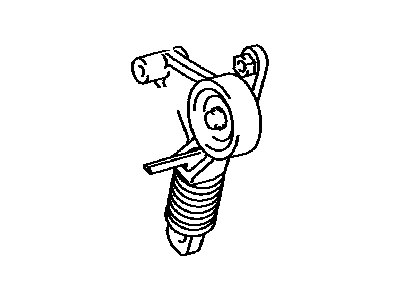 Toyota 16620-28041 Tensioner Assy,  V-Ribbed Belt