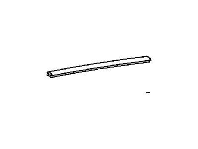 Toyota 75555-0T020 Moulding,  Roof Drip Side Finish,  Center RH