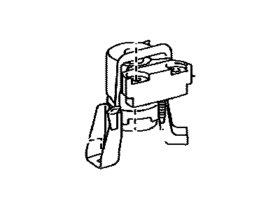 Toyota 12305-0T050 Insulator Sub-Assy,  Engine Mounting,  RH