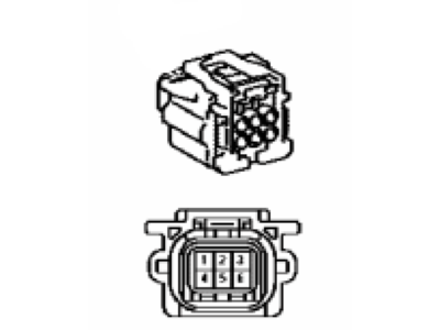 Toyota 82824-78020 Connector, Wiring Ha