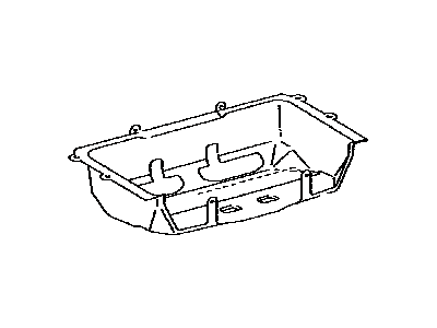 Toyota 58571-42090 Tray,  Luggage Compartment