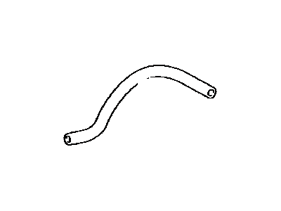 Toyota 90080-44037 Hose,  Transmission Oil Cooler,  NO.2