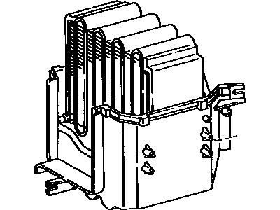 Toyota 88501-28010 EVAPORATOR Sub-Assembly, Cooler