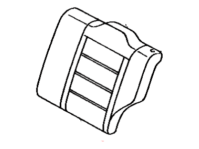 Toyota 71078-16880-03 Cover, Rear Seat Back, Driver Side(For Separate Type) Toyota 71078-16880-03 Cover, Rear Seat Back, Driver Side(For Separate Type)