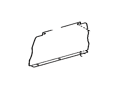 Toyota 64275-17010-04 Cover Sub-Assy,  Room Partition