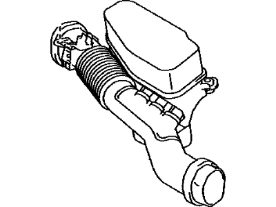 Toyota 17750-37060 Inlet Assy,  Air Cleaner