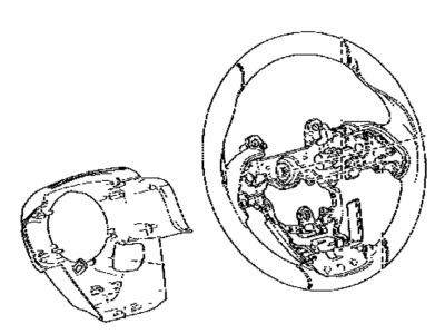 Toyota 45100-62031-C0 Wheel Assy,  Steering