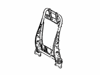 Toyota 71014-62010 Frame Sub-Assembly, Front Seat Back, Driver Side