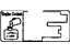 Toyota 11296-46122 Label, Engine Service Information