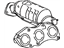 Toyota 17140-0P080 Right Exhaust Manifold Sub-Assembly