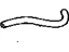 Toyota 77249-07010 Hose, Fuel Emission Toyota 77249-07010 Hose, Fuel Emission