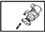 Toyota 25620-38240 Valve Assembly, EGR W/MO