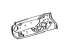 Toyota 53711-32071 Apron, Front Fender, Front Passenger Side Toyota 53711-32071 Apron, Front Fender, Front Passenger Side