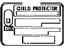 Toyota 69339-48010 Label, Child Protector Information