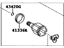 Toyota 43040-28040 Front Cv Joint Assembly