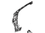Toyota 61023-42120 Pillar, Front Body, Upper Inner Passenger Side Toyota 61023-42120 Pillar, Front Body, Upper Inner Passenger Side
