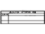 Toyota 16793-31020 Label, Cooling Fan Information