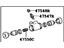 Toyota 47550-12120 Cylinder Assembly, Rear Wheel Brake (Passenger Side) Toyota 47550-12120 Cylinder Assembly, Rear Wheel Brake (Passenger Side)