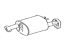 Toyota 17440-0P171 Pipe, Exhaust Tail, Driver Side Toyota 17440-0P171 Pipe, Exhaust Tail, Driver Side