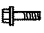 Toyota 90105-A0225 Bolt, Flange