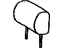 Toyota 71940-07050-A1 Headrest Assembly, Rear Seat Toyota 71940-07050-A1 Headrest Assembly, Rear Seat