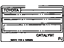 Toyota 11298-20560 Label, Emission Control Information