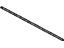 Toyota 85224-06010 Plate, WIPER Rubber Backing