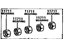 Toyota 11704-15050 Bearing Set, Crankshaft