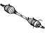 Toyota 43410-0R140 Shaft Assembly, Front Drive