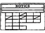 Toyota 82683-02010 Plate, Fuse Block Caution