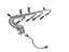 Toyota 90919-21003 Cord Set, Coil & Spark, W/Resistive Toyota 90919-21003 Cord Set, Coil & Spark, W/Resistive