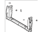 Toyota 65240-04160 Sill, Rear Cross