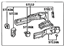 Toyota 57102-47900 Member Sub-Assy, Front Side, LH